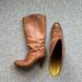 Madewell Shoes | Madewell Tall Leather Boots Size 8.5 | Color: Tan | Size: 8.5
