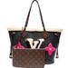 Louis Vuitton Bags | Louis Vuitton Calfskin Monogram Teddy Tote | Color: Black/Brown | Size: 12.75” X 11.5”