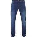 Bequeme Jeans 2Y PREMIUM "2Y Premium Herren Basic Slim Fit Jeans" Gr. 34/34, Länge 34, blau (blue) Herren Jeans
