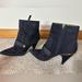 Nine West Shoes | Nine West Dark Blue Suede Ankle Boots | Color: Blue | Size: 8.5