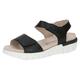 Sandale CAPRICE Gr. 37, schwarz Damen Schuhe Halbschuhe