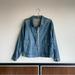 Levi's Jackets & Coats | Levi’s Made & Crafted Japanese Denim Cropped Jacket Medium | Color: Blue/White | Size: M