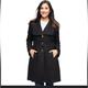Jessica Simpson Jackets & Coats | Jessica Simpson Black Lined Winter Coat Size Medium | Color: Black | Size: M