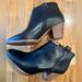 Madewell Shoes | Madewell Billie Black Leather Booties | Color: Black/Tan | Size: 8