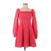 Free People Casual Dress - Fit & Flare: Red Dresses - New - Women's Size X-Small