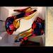Jessica Simpson Shoes | Jessica Simpson Slingback Platform Heels | Color: Blue/Red | Size: 7.5