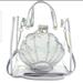 Disney Bags | Disney Loungefly The Little Mermaid 35th Anniversary Clear Tote Duo. New W/Tags! | Color: Gray/Silver | Size: Os