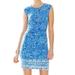 Lilly Pulitzer Dresses | Lilly Pulitzer Ruched Dress | Color: Blue/White | Size: Xs