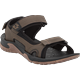 Sandale JACK WOLFSKIN "LAKEWOOD CRUISE SANDAL M" Gr. 43, braun Schuhe Damen Outdoor-Schuhe mit Klettverschluss
