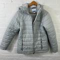 Columbia Jackets & Coats | Columbia Women's Women's Full Zip Hooded Puffer Jacket Long Sleeve Gray Size L | Color: Gray | Size: L