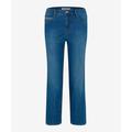 5-Pocket-Jeans BRAX "Style MARY C" Gr. 38K (19), Kurzgrößen, blau Damen Jeans 5-Pocket-Jeans