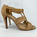 J. Crew Shoes | J. Crew Size 7.5 Women’s Tan Suede Strappy Heels | Color: Tan | Size: 7.5