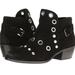 Anthropologie Shoes | Nwot $169 Sam Edelman Pedra Boots Grommet Shoes 9 | Color: Black/Silver | Size: 9