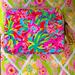 Lilly Pulitzer Bags | Lilly Pulitzer Lulu Flamingo Print Zip Case | Color: Green/Pink | Size: Os