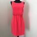 J. Crew Dresses | J Crew Size 0 Pink Sleeveless Lined Dress Elastic Waist A-Line Summer Above Knee | Color: Pink | Size: 0