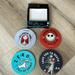 Disney Accents | Nwt Disney Nightmare Before Christmas 4 Pack Cork Coaster Set. | Color: Blue | Size: Os
