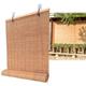 Premium Bamboo Blinds Natural Bamboo Curtain 50 90 110 120 150cm Wide - Bamboo Outdoor Shades For Patio, Partitions, Pergola Privacy Screen, Kitchen Roller Blind For Windows/Door