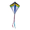 GRFIT Kites for Kids Adults Single Line Kite with Long Tail,Diamond Shaped Kite for Kids and Adults,Easy To Fly Easy Fly Kites