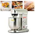 Dnowegas 3-In-1 Stand Mixer, Multifunction Commercial Food Mixer Kitchen Mixers 500W 3-Speed Bakery Equipment with K-beater, Dough Hook and Whisk, Noiseless Heavy Duty Dough Machine,5L