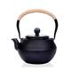 Japanese cast Iron teapot Carbon Oven Iron Kettle Tea Iron Pot Oxidized uncoated Old Warrior Water Kettle 1 1 l-A (B) (A)