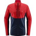 Haglöfs HAGLOFS 604819_4XD ROC SHEER MID JACKET MEN Jacket Men's ZENITH RED/TARN BLUE Size M