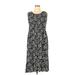 Croft & Barrow Casual Dress: Black Dresses - Women's Size X-Large