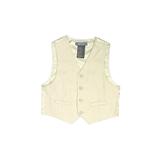 Kenneth Cole REACTION Tuxedo Vest: Ivory Jackets & Outerwear - Size 3Toddler