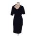 Alexia Admor Casual Dress - Sheath: Blue Dresses - Women's Size Medium