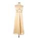 H&M Casual Dress: Tan Dresses - Women's Size Large