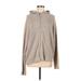 Shein Zip Up Hoodie: Tan Tops - Women's Size 6