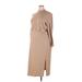 Old Navy - Maternity Casual Dress - Sweater Dress: Tan Marled Dresses - Women's Size 2X-Large