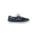 Sperry Top Sider Flats Blue Acid Wash Print Shoes - Women's Size 5