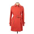 J.Crew Wool Coat: Orange Jackets & Outerwear - Women's Size 8