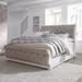 Liberty Furniture Magnolia Manor Upholstered Sleigh Bed in Gray/White | California King | Wayfair LBT244-BR-CKUSL