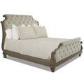 Jasper County Upholstered Sleigh Bed in Brown Trisha Yearwood Home Collection | King | Wayfair TY791-266K