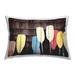 Stupell Rustic Varied Oars Printed Outdoor Throw Pillow Design by Kim Allen