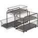 2 Pack Stackable Pull Out Basket Organizer for Pantry