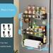 Magnetic Spice Rack Organizer Refrigerator Spice Storage Shelf