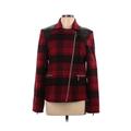 MICHAEL Michael Kors Jacket: Red Plaid Jackets & Outerwear - Women's Size 10