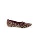 Donald J Pliner Flats: Burgundy Print Shoes - Women's Size 9