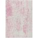 Pink 168 x 120 x 0.19 in Area Rug - Orren Ellis Alegandro Area Rug w/ Non-Slip Backing Polyester | 168 H x 120 W x 0.19 D in | Wayfair