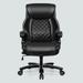 Zoomie Kids Caneadea Executive Chair Leather Computer Chair | 44.9 H x 27.6 W x 27.6 D in | Wayfair 6E83C36394C14299B6C6F259CE3AA12F