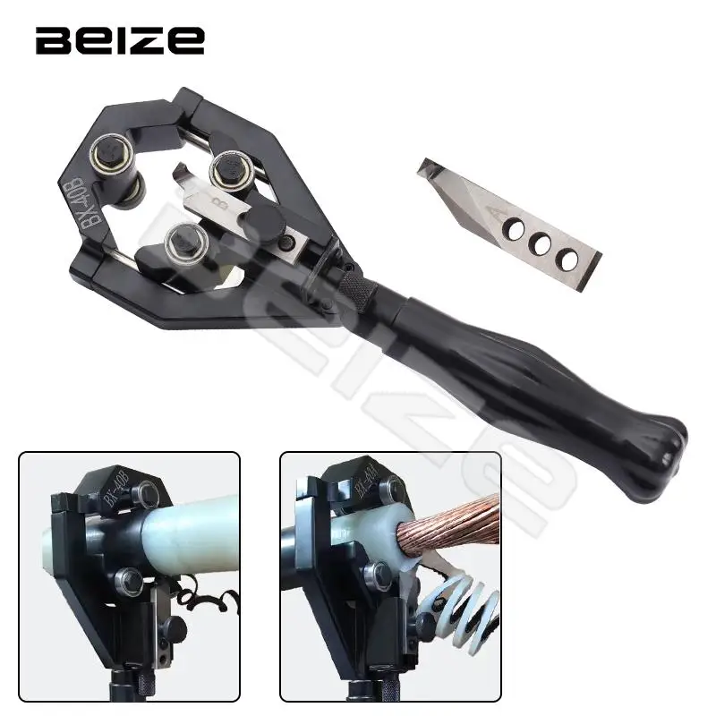 BX-40A Kabel Stripper, Kabel Strippen Werkzeug BX-40B Kabel Stripper Für 10KV Kabel Strippen Durchmesser 20 zu 40mm Image