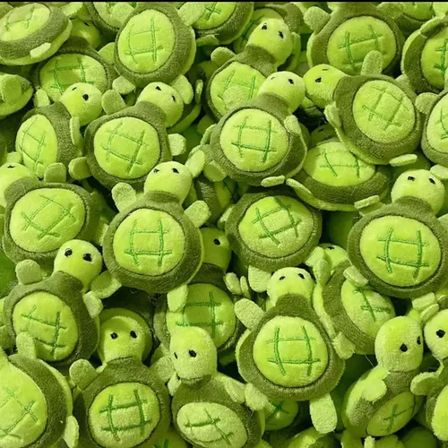 Süßes kleines Schildkröten-Katzen spielzeug grünes Schildkröten-Katzenminz spielzeug mit