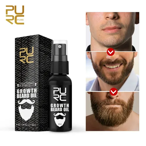 Purc Bartöl für Männer pflegende weiche Bart pflege Haaröl Bart pflege