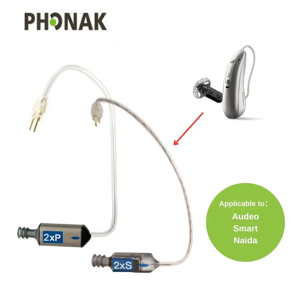 Phonak Ersatz xReceiver für Phonak Audeo B RIC Smart Naida Hörgeräte, Standard (xS) und Power (xP) Empfänger Image