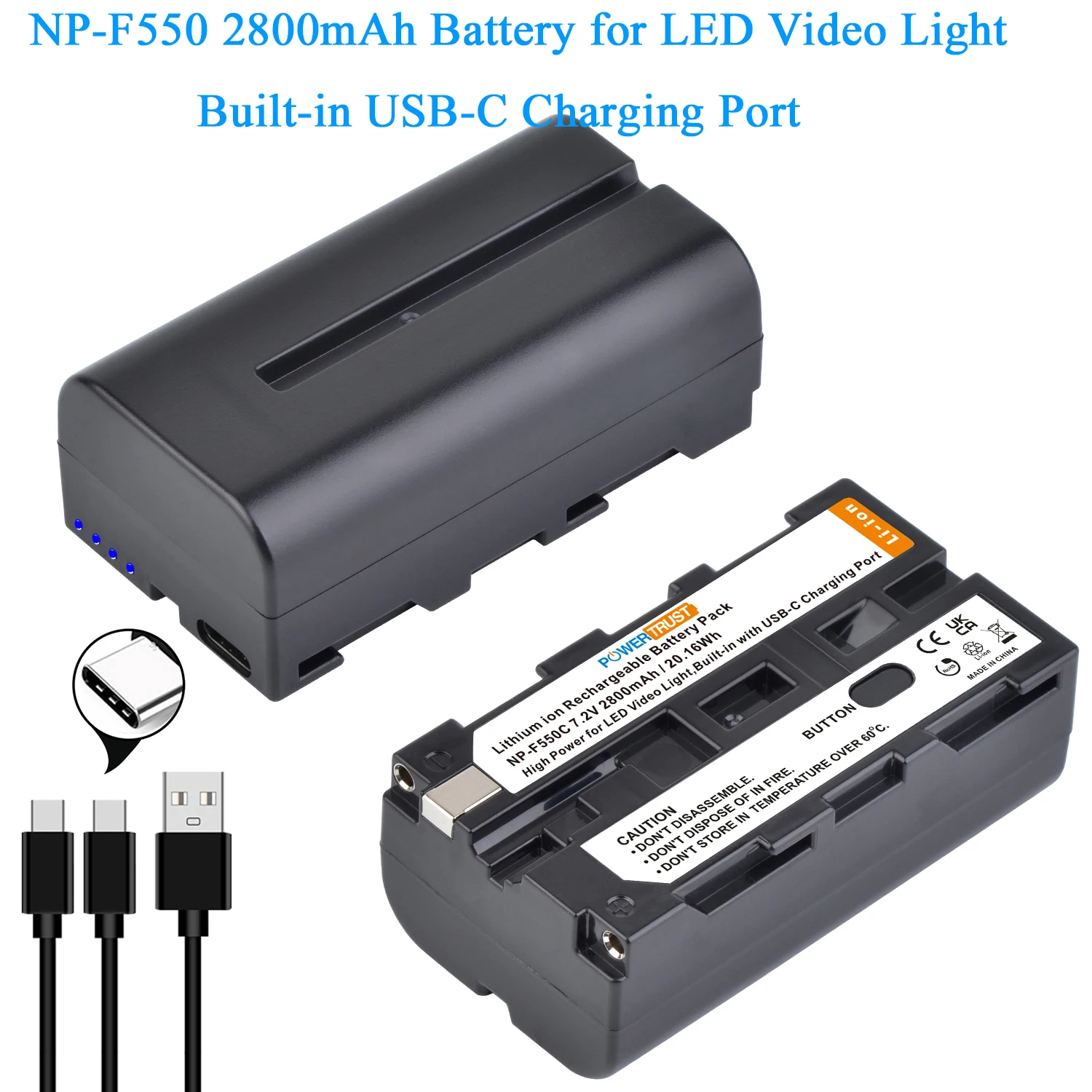 NP-F550 NP-F Akku + Ladegerät für NP-F330 NP-F530 NP F550 NP-F570 NP-F750 LED Video Licht Kamera Licht Panel Lampe Fotografie Image