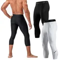 Pantalon de Compression pour Homme Collants d'Entraînement Sportif de Fitness d'Athlétisme de