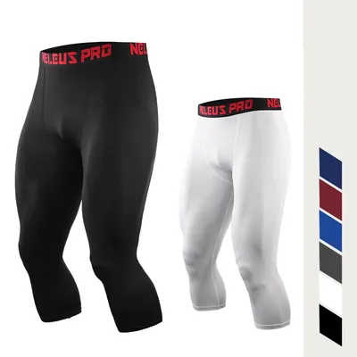 Pantalon de Fitness à Compression pour homme Leggings de course couche de Base vêtements
