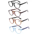 Eso Vision-Lunettes de lecture rondes pour femmes monture de lunettes de créateur 1.0 1.5 2.0